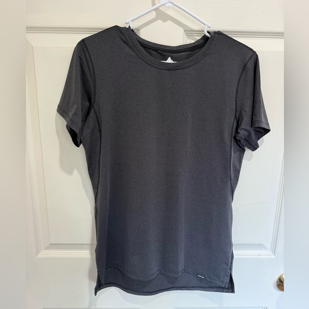 Burton Multipath Essential Tech Short Sleeve  — size M — Black/Grey — NWOT - Picture 5 of 8